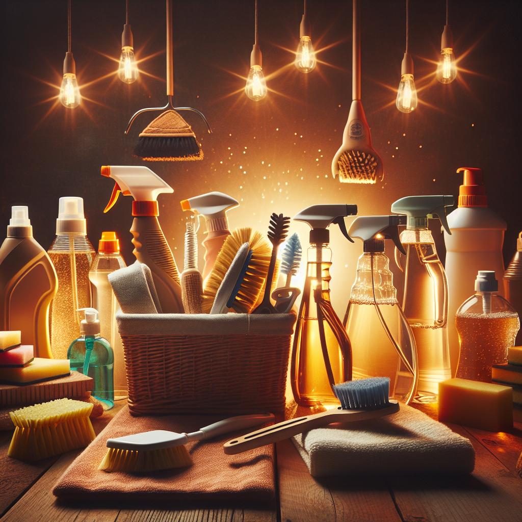 Essential Cleaning tools: What You‌ Need for a Sparkling Clean