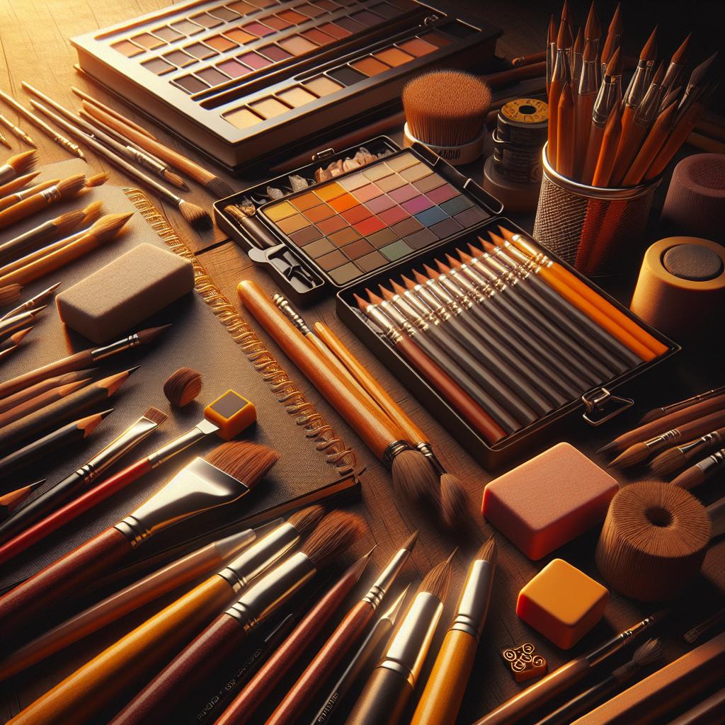 Gathering your Supplies: The Essential Tools for Your Drawing Journey